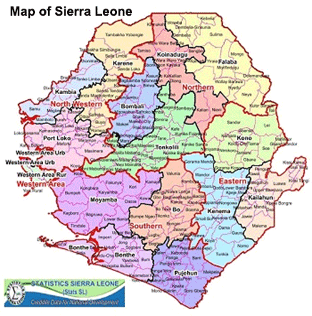 Sierra Leone Map